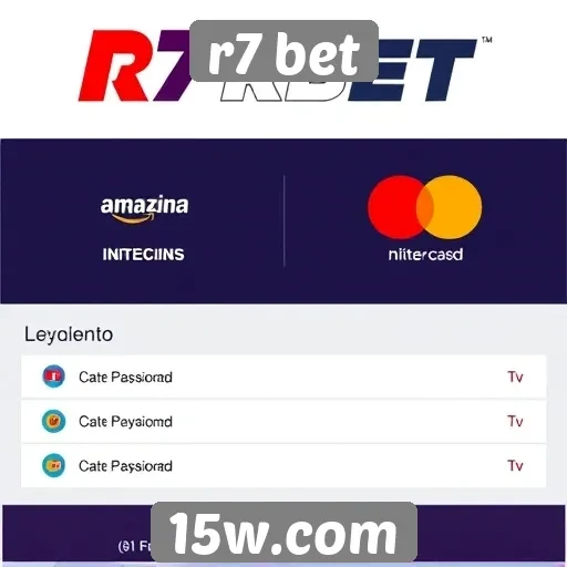 metódos de pagamento disponíveis no r7 bet