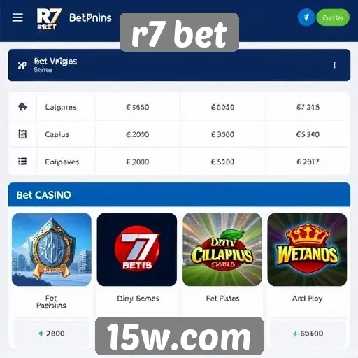 Análise de jogos populares no site r7 bet